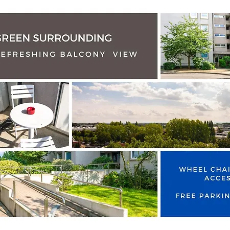 Апартаменты Modern, Fully Equipped Apartment, Ideal For Messe Fair Ганновер