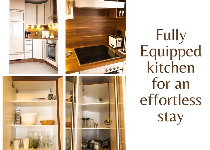 公寓 Modern, Fully Equipped Apartment, Ideal For Messe Fair